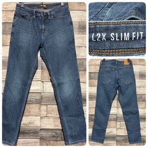 DU/ER L2x Slim Fit Jeans Men’s 30x28.5 Blue Denim Stretch READ